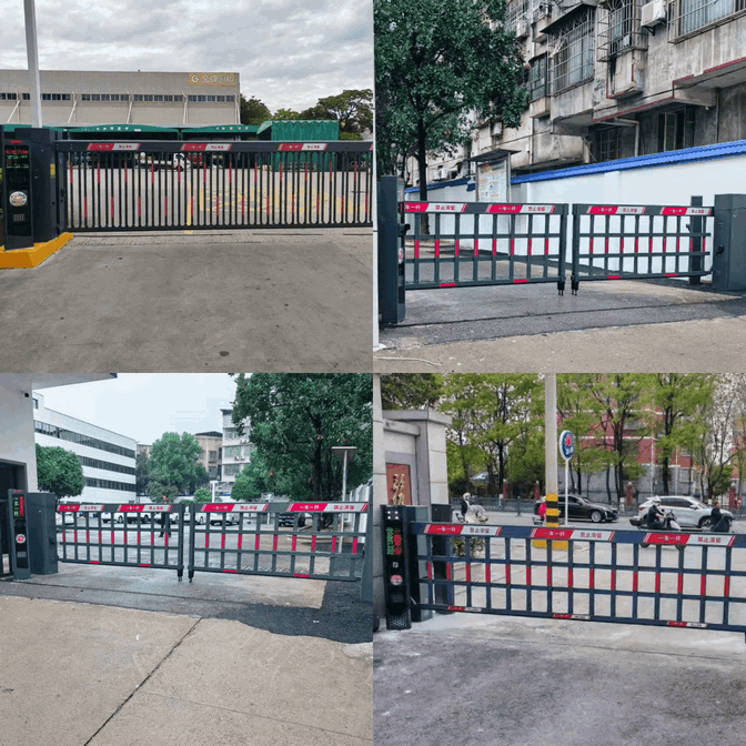 24V DC Motor Vehicle Access Control Barrier Gate with Advanced Anti-Collision Protection - Smart Parking Security System