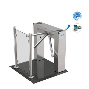 Waist-Height Automatic Tripod Turnstile Gate – Intelligent Pedestrian Entry Management and Access Control System