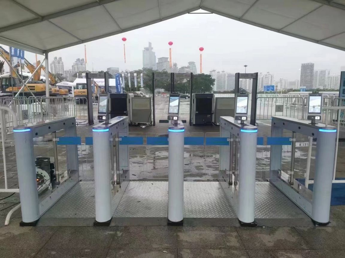 Luxury hotel corporate security entrance gates