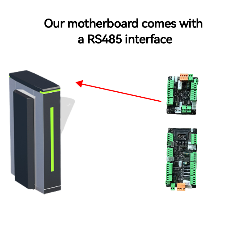 Advanced Motherboard Module for RS485 Security Gate Contrôle d'accès