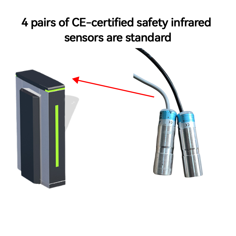 Safety infrared sensors Europe security gates