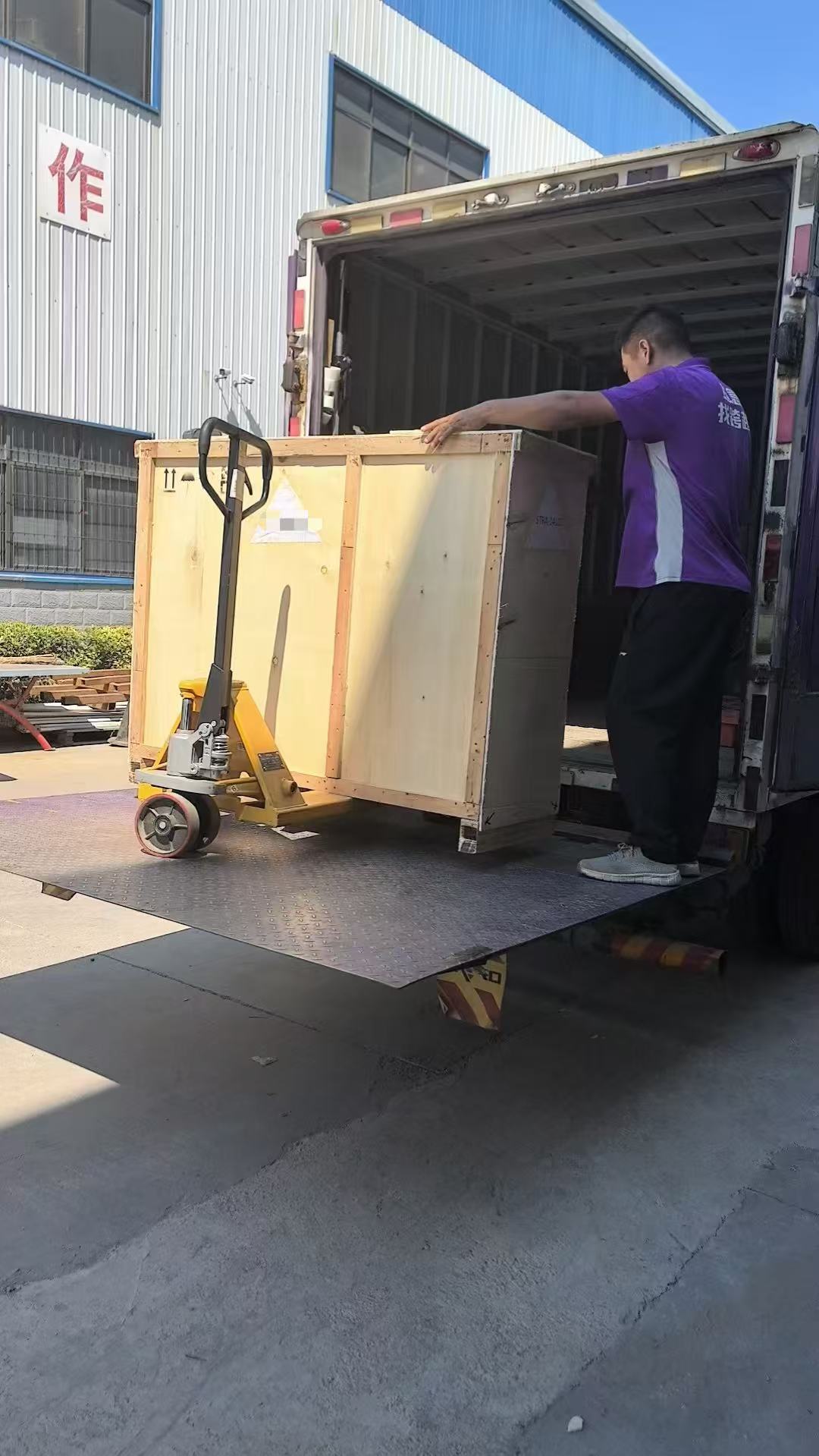 Logistics delivery for security gates Europe
