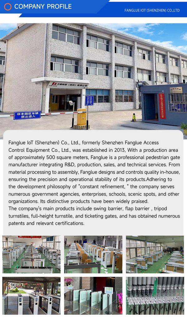 Stainless steel automated security gate system for Europa building lobbies