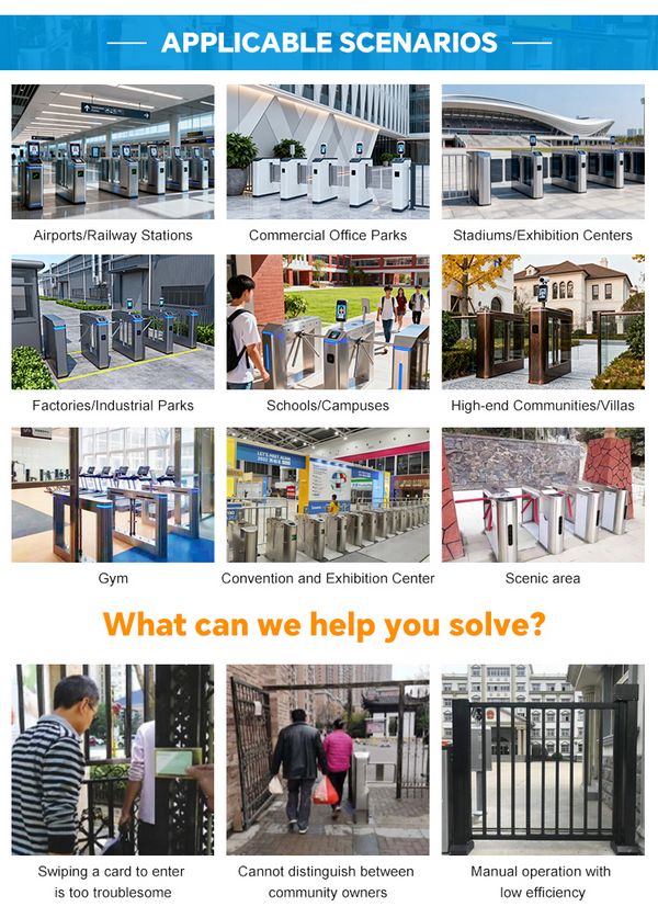 Integrated automatic entrance barrier solutions for Europe transport hubs and stations