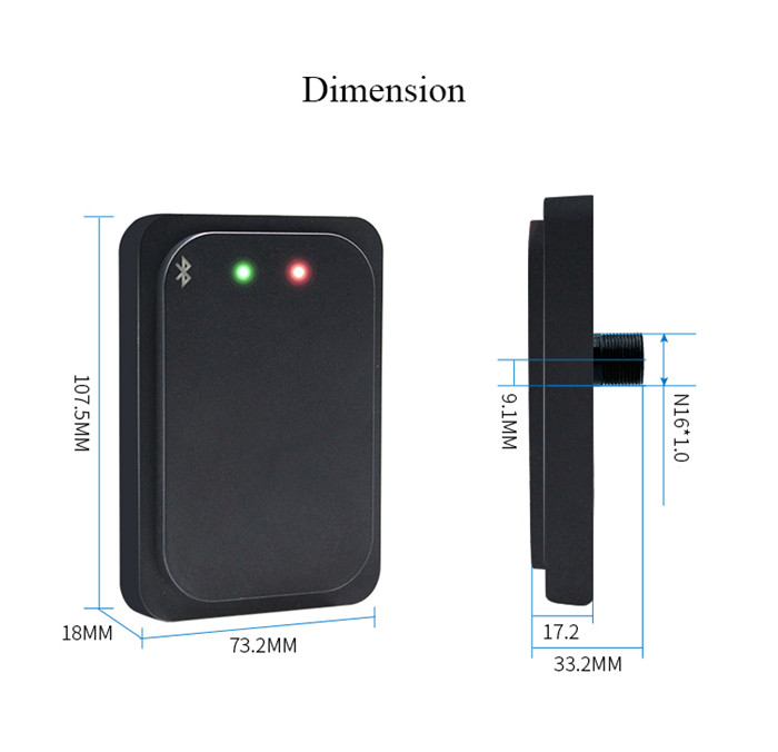 Mobile app interface for calibrating Baroxon smart parking gate safety radar sensors