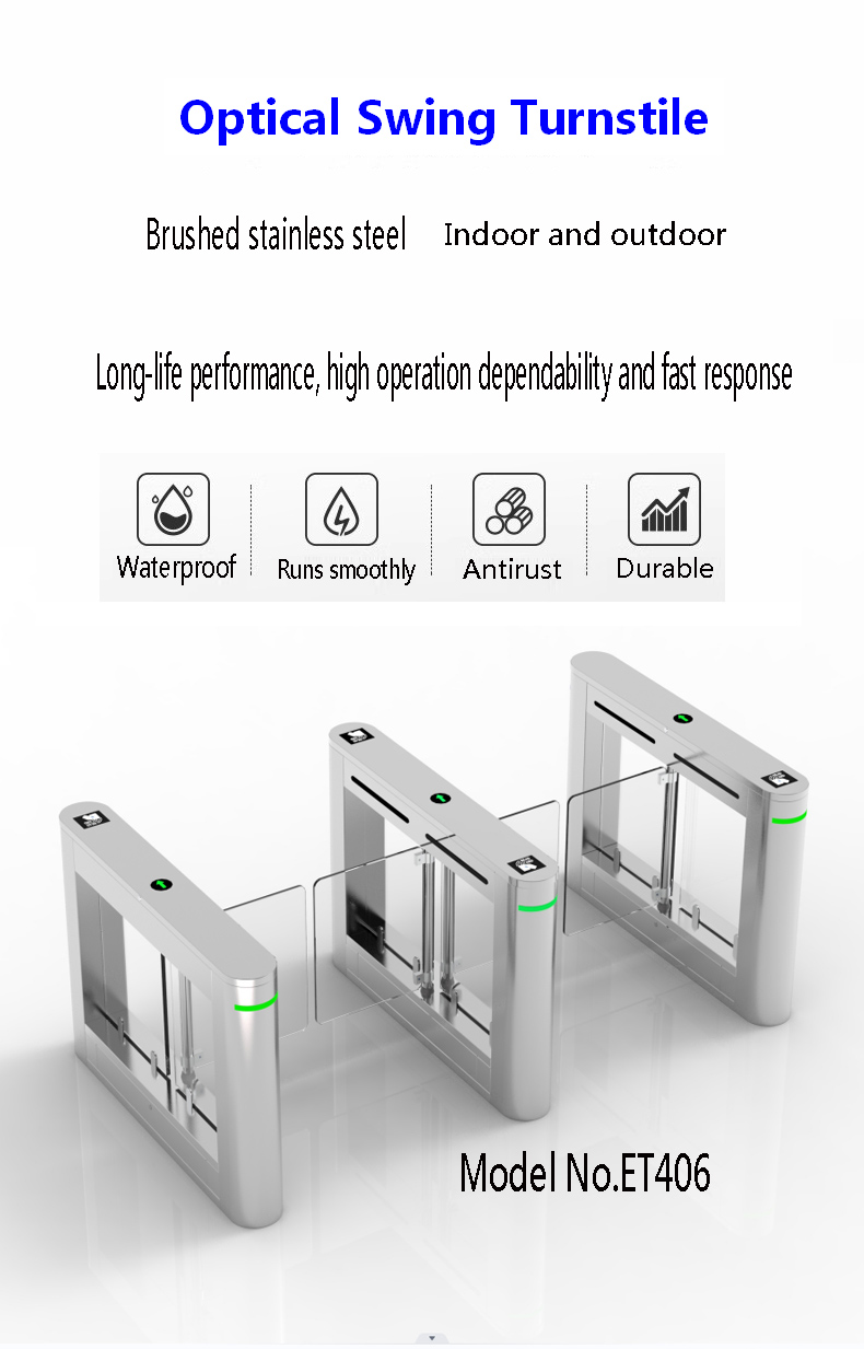 Baroxon gate system for high traffic passenger flow