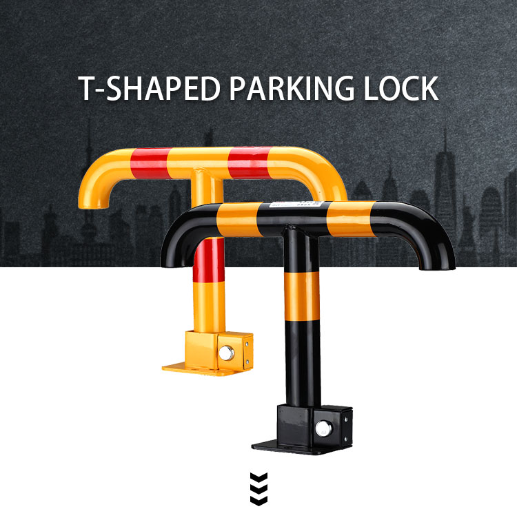 Baroxon heavy duty iron manual parking lock supplier Europe commercial carpark