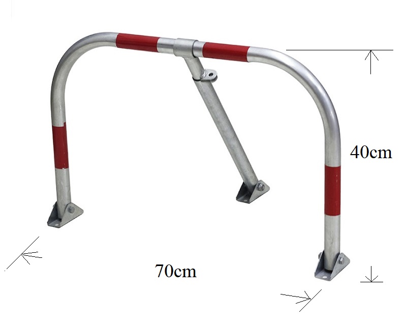 Steel parking barrier design for Europe commercial buildings and office complexes