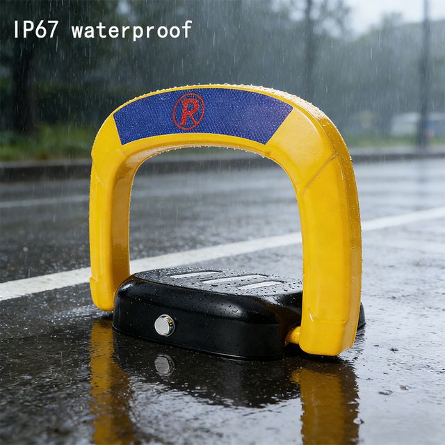 Electric parking security barrier system for private residential and corporate office basements