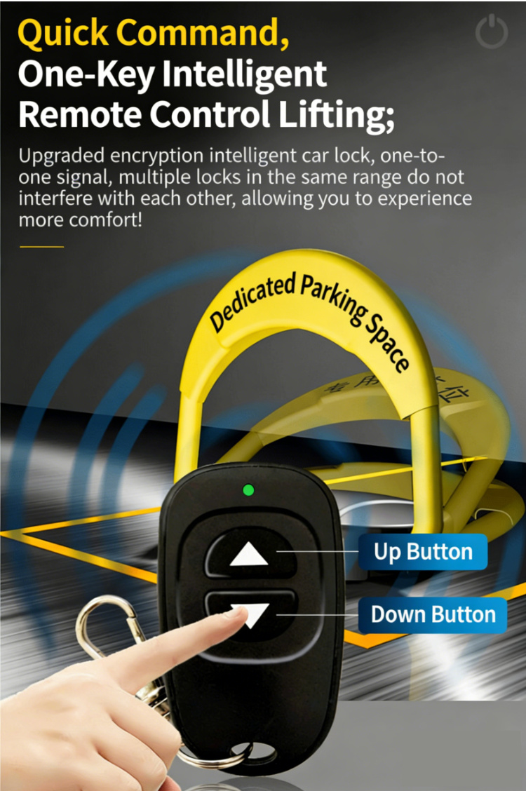 Automatic remote control parking mechanism automated device