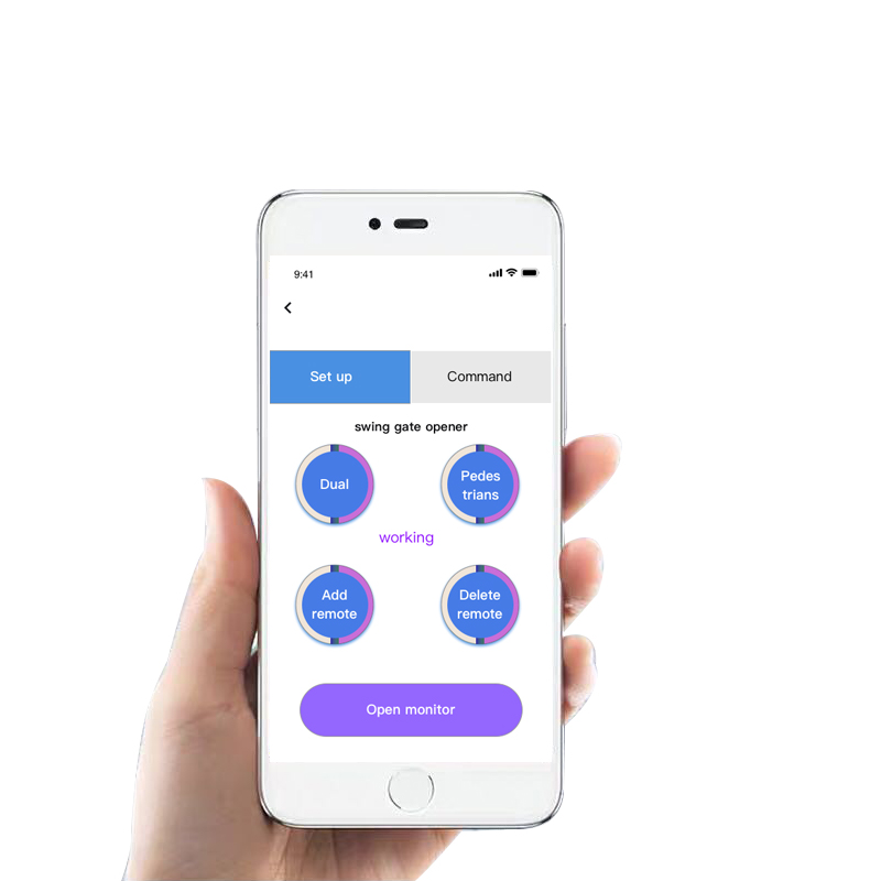 Smart home gate ecosystem control app for wireless autogate operation via smartphone