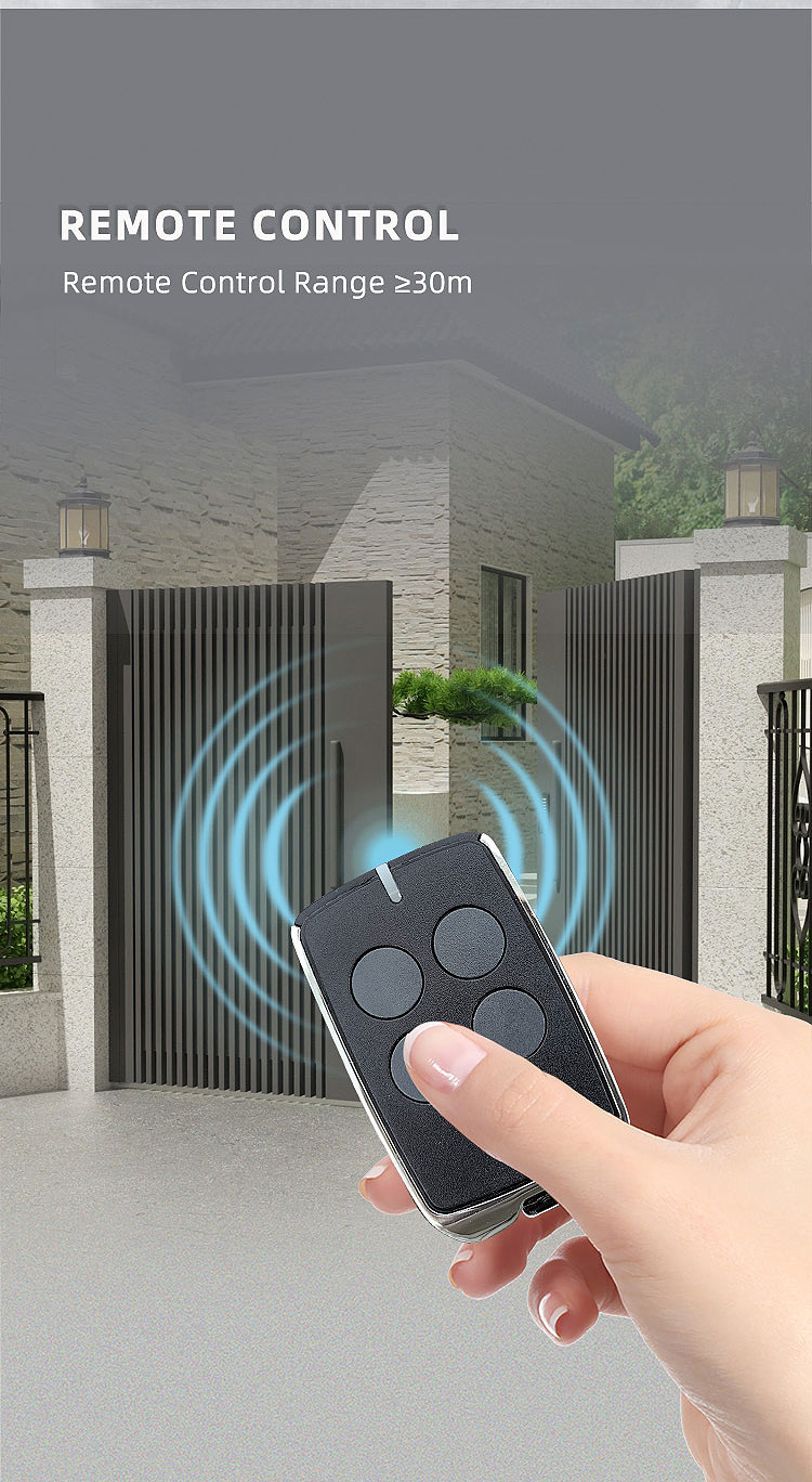 Complete automatic swing gate hardware installation mounting kit